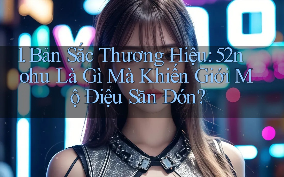 1. Bản Sắc Thương Hiệu: 52nohu Là Gì Mà Khiến Giới Mộ Điệu Săn Đón?