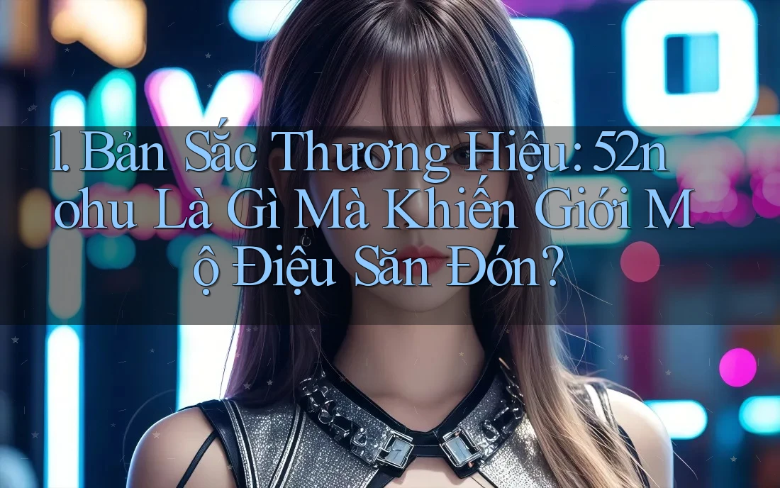 1. Bản Sắc Thương Hiệu: 52nohu Là Gì Mà Khiến Giới Mộ Điệu Săn Đón?