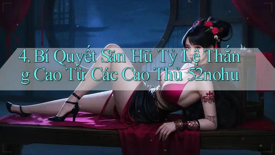 4. Bí Quyết Săn Hũ Tỷ Lệ Thắng Cao Từ Các Cao Thủ 52nohu