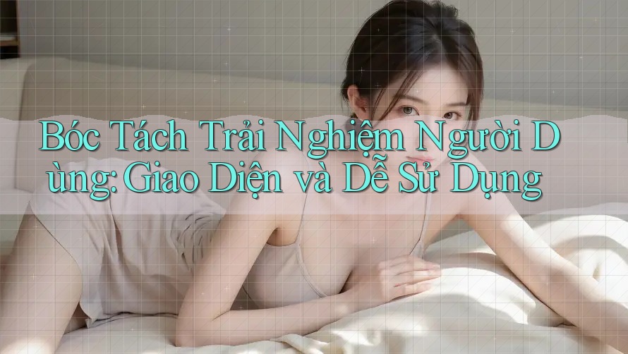 Bóc Tách Trải Nghiệm Người Dùng: Giao Diện và Dễ Sử Dụng