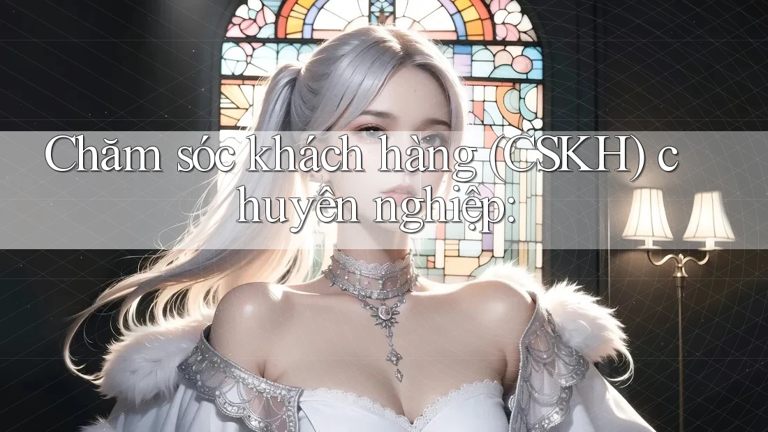 Chăm sóc khách hàng (CSKH) chuyên nghiệp: