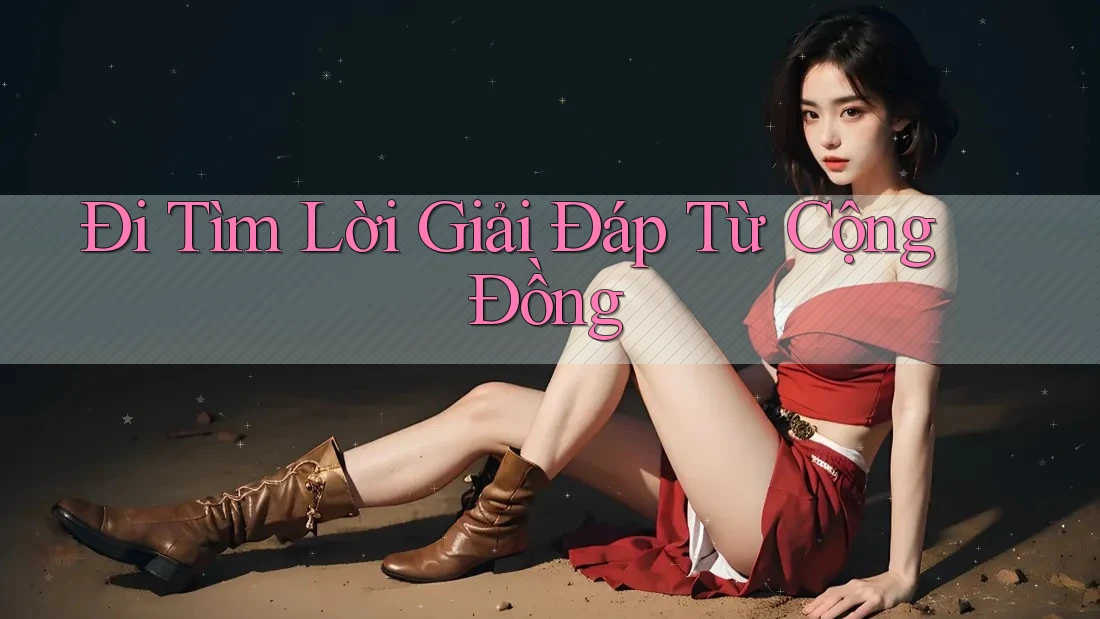 Đi Tìm Lời Giải Đáp Từ Cộng Đồng