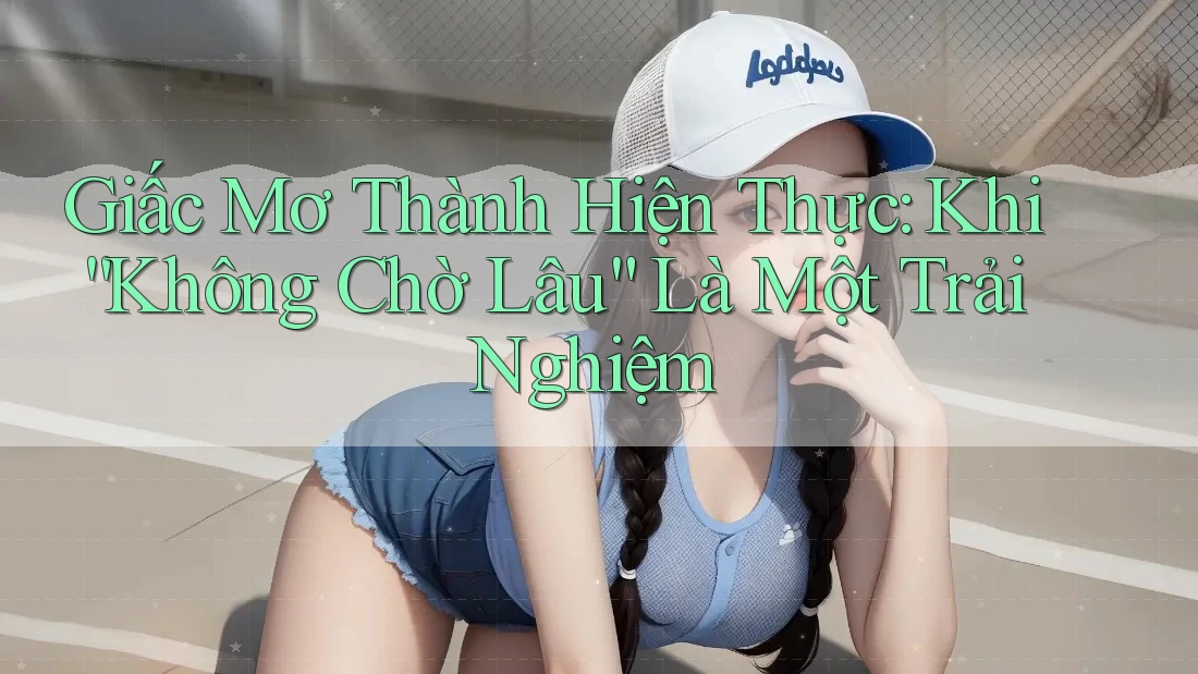 Giấc Mơ Thành Hiện Thực: Khi “Không Chờ Lâu” Là Một Trải Nghiệm