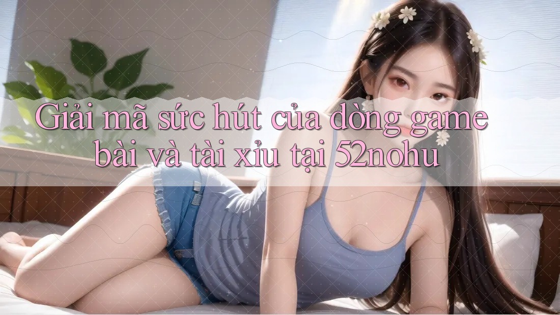 Giải mã sức hút của dòng game bài và tài xỉu tại 52nohu