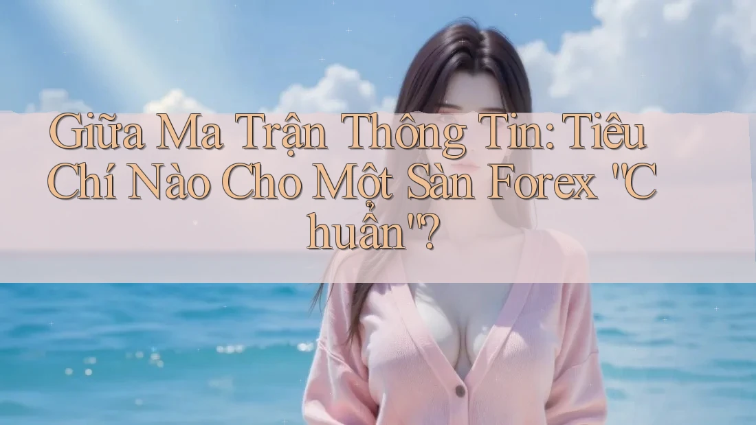 Giữa Ma Trận Thông Tin: Tiêu Chí Nào Cho Một Sàn Forex “Chuẩn”?
