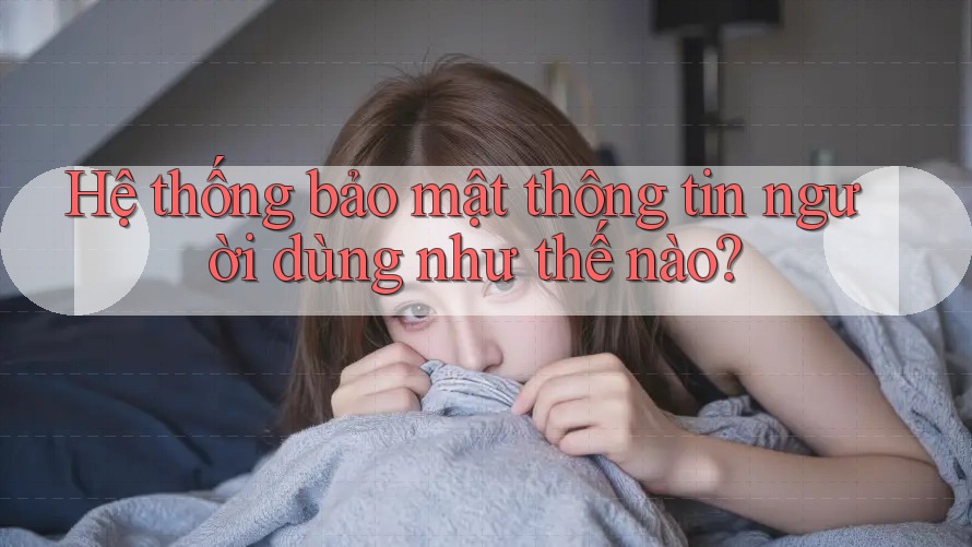 Hệ thống bảo mật thông tin người dùng như thế nào?