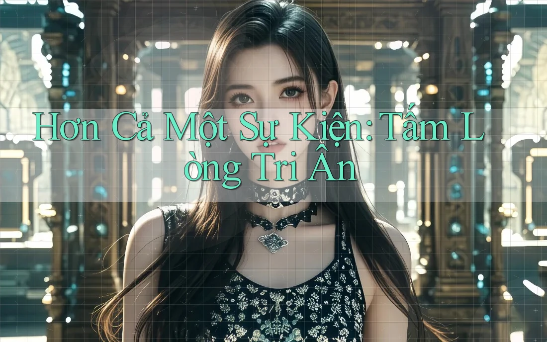 Hơn Cả Một Sự Kiện: Tấm Lòng Tri Ân
