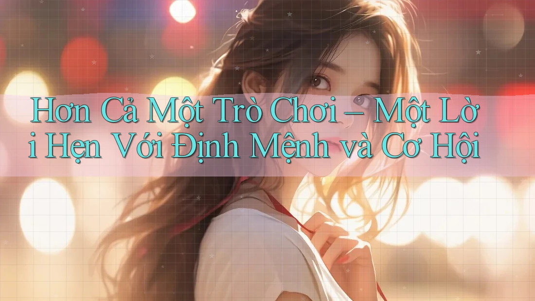 Hơn Cả Một Trò Chơi – Một Lời Hẹn Với Định Mệnh và Cơ Hội
