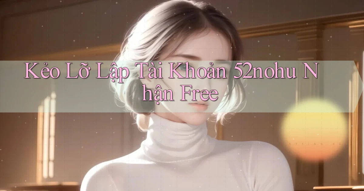 kẻo lỡ lập tài khoản 52nohu nhận free
