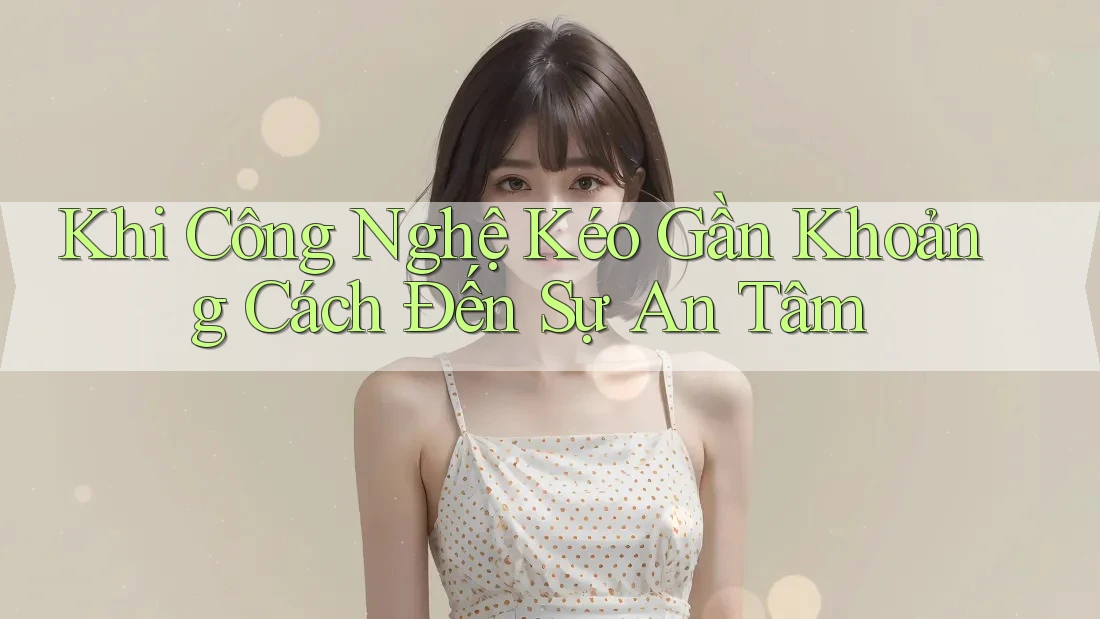 Khi Công Nghệ Kéo Gần Khoảng Cách Đến Sự An Tâm