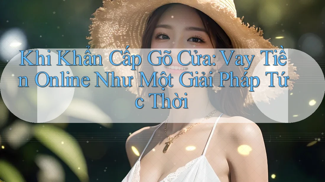 Khi Khẩn Cấp Gõ Cửa: Vay Tiền Online Như Một Giải Pháp Tức Thời