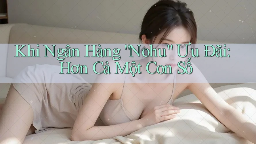 Khi Ngân Hàng “Nohu” Ưu Đãi: Hơn Cả Một Con Số