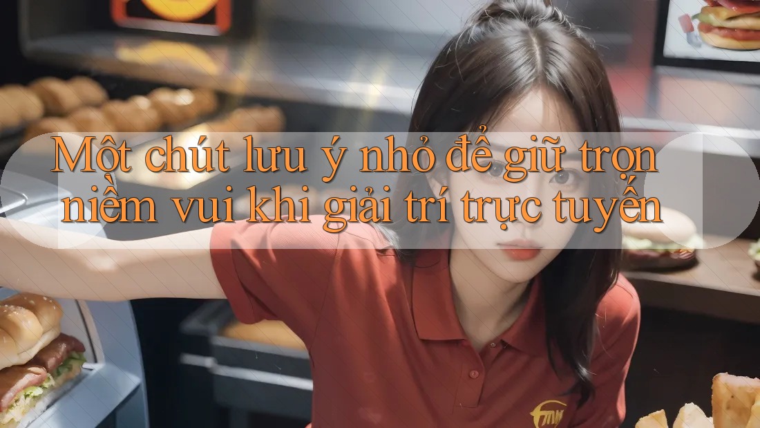Một chút lưu ý nhỏ để giữ trọn niềm vui khi giải trí trực tuyến