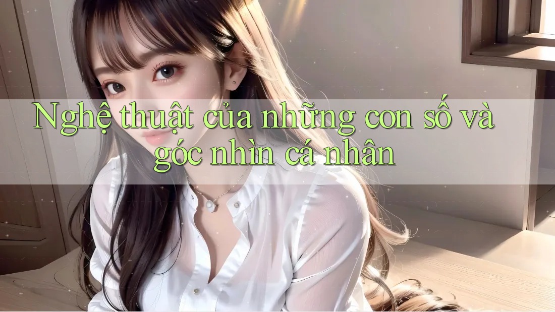 Nghệ thuật của những con số và góc nhìn cá nhân