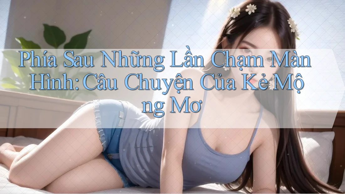 Phía Sau Những Lần Chạm Màn Hình: Câu Chuyện Của Kẻ Mộng Mơ