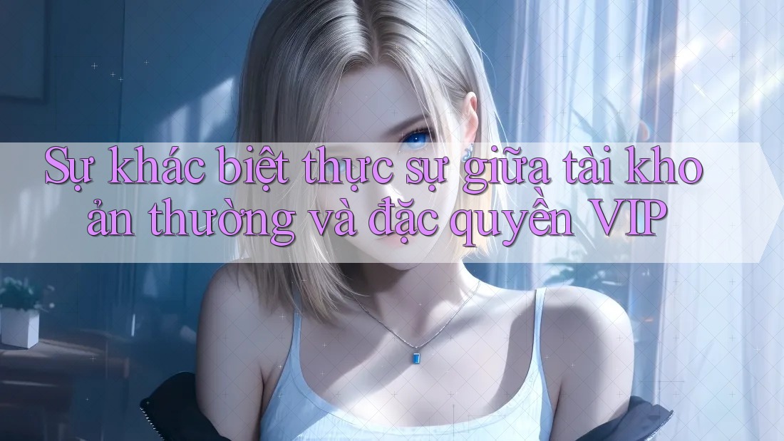 Sự khác biệt thực sự giữa tài khoản thường và đặc quyền VIP