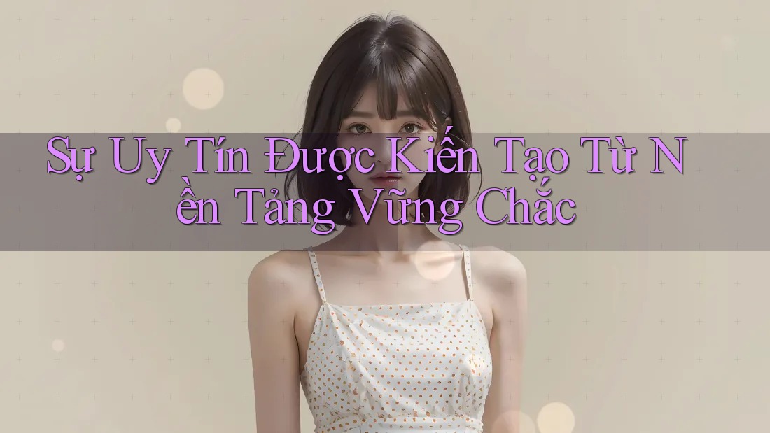 Sự Uy Tín Được Kiến Tạo Từ Nền Tảng Vững Chắc