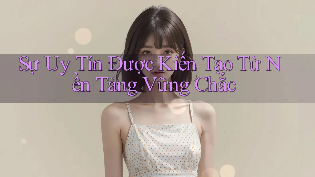 Sự Uy Tín Được Kiến Tạo Từ Nền Tảng Vững Chắc