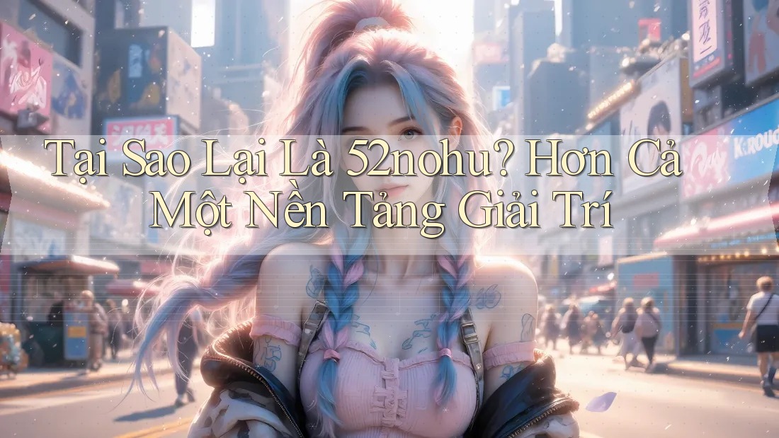 Tại Sao Lại Là 52nohu? Hơn Cả Một Nền Tảng Giải Trí