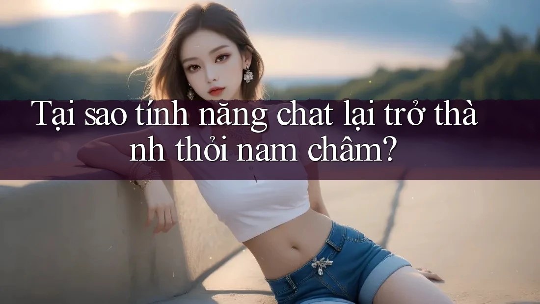 Tại sao tính năng chat lại trở thành thỏi nam châm?