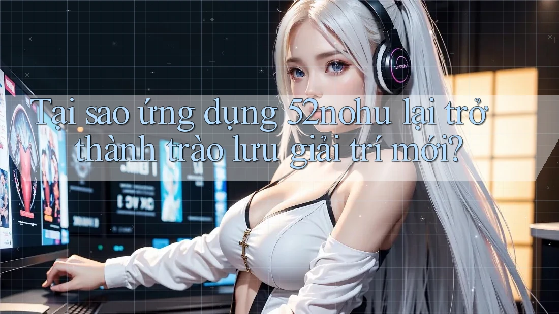 Tại sao ứng dụng 52nohu lại trở thành trào lưu giải trí mới?