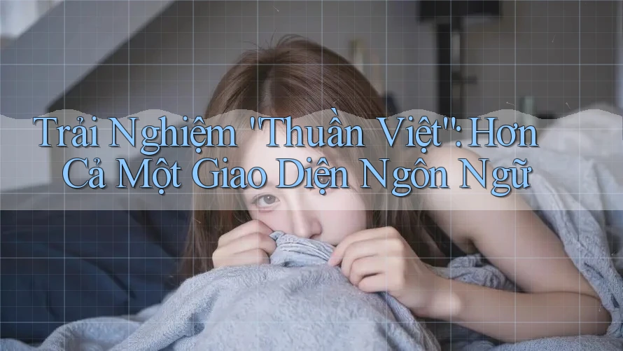 Trải Nghiệm “Thuần Việt”: Hơn Cả Một Giao Diện Ngôn Ngữ